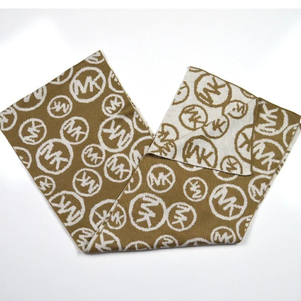 Michael Kors Signature Circle Reversible Scarf